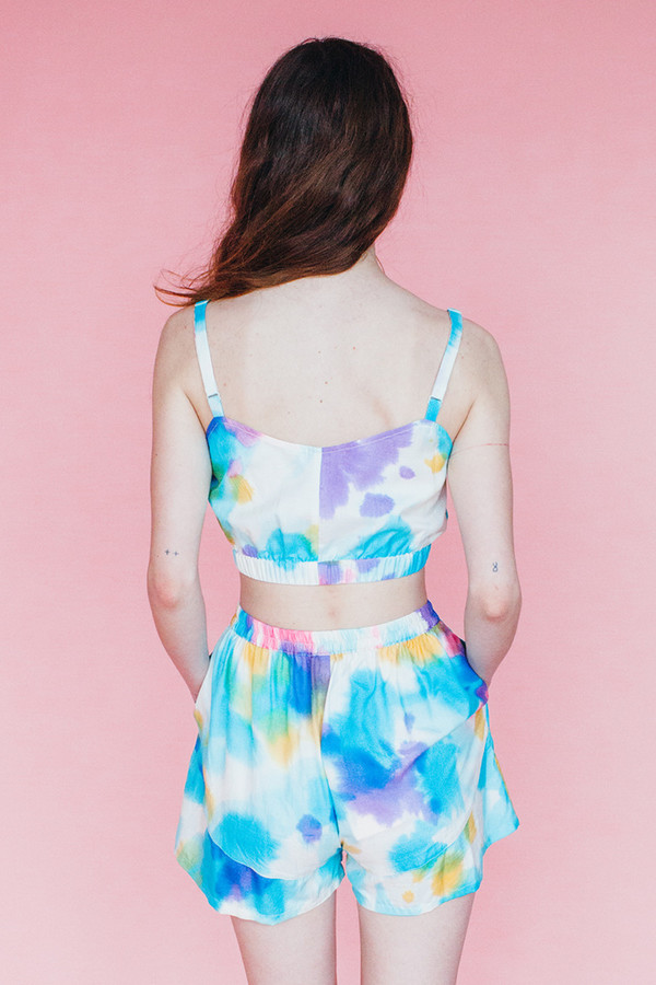 Isle shorts - hand painted Isle shorts - hand painted
