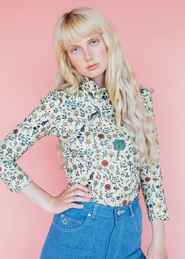 Turtle Bodysuit - Illuminated Print Turtle Bodysuit - Illuminated Print
