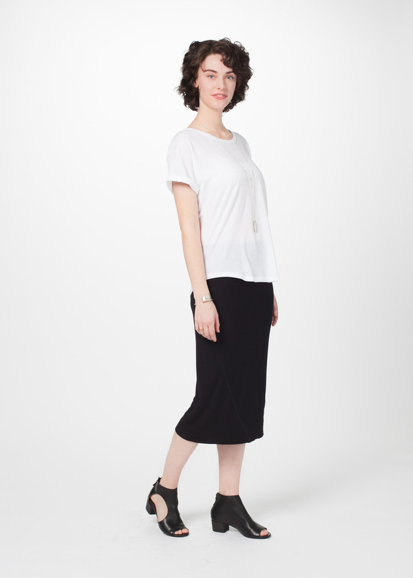 Organic by John Patrick Roll Sleeve Tee Organic by John Patrick Roll Sleeve Tee