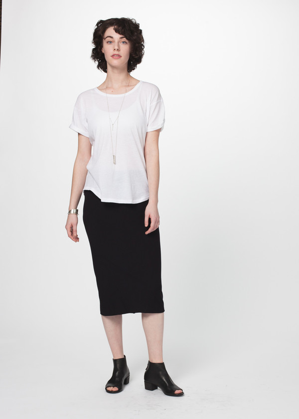 Organic by John Patrick Roll Sleeve Tee Organic by John Patrick Roll Sleeve Tee