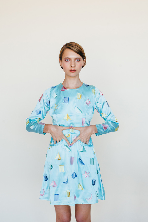 Samantha Pleet Galactic Dress - Sky Samantha Pleet Galactic Dress - Sky