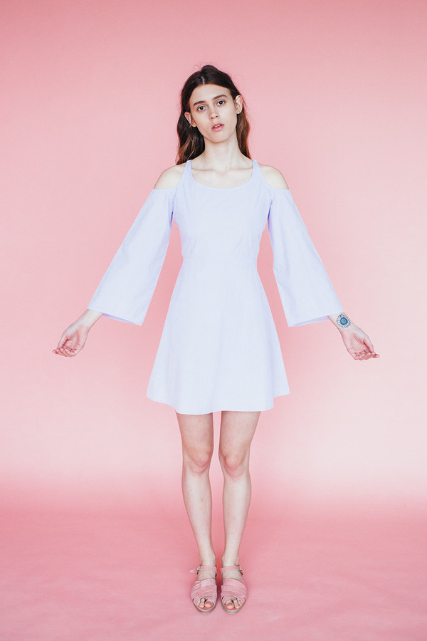 Samantha Pleet Moon Dress - Ivory Samantha Pleet Moon Dress - Ivory