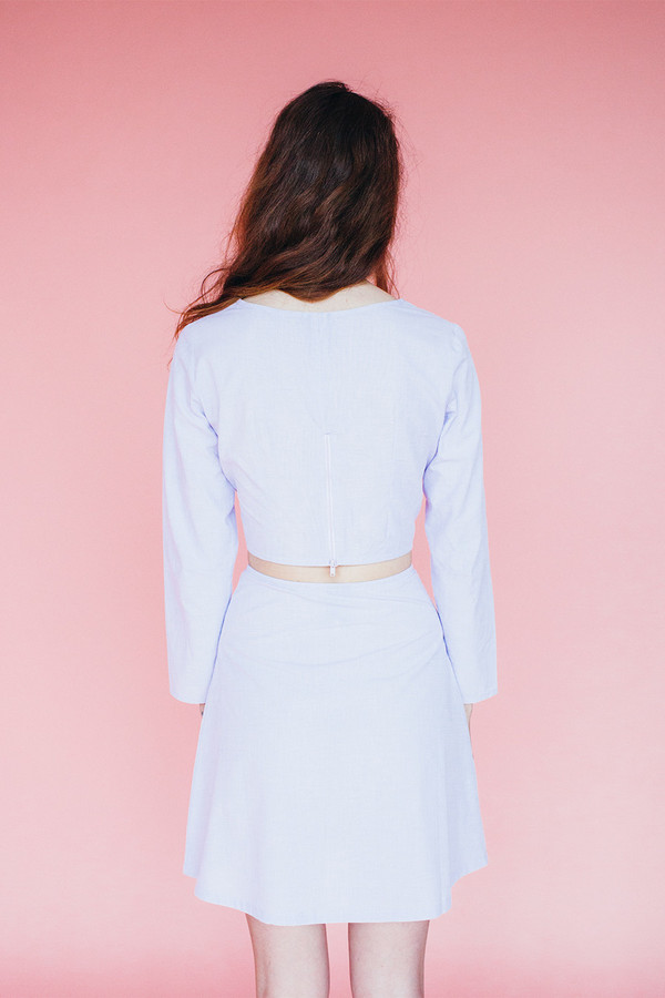 Samantha Pleet Pearl blouse - lavendar Samantha Pleet Pearl blouse - lavendar