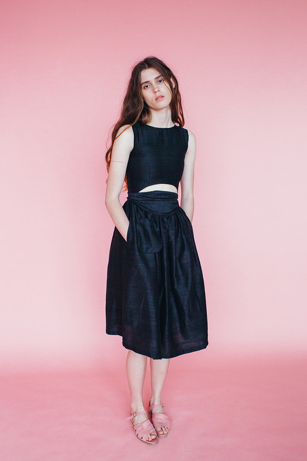 Samantha Pleet Satyr dress - black Samantha Pleet Satyr dress - black