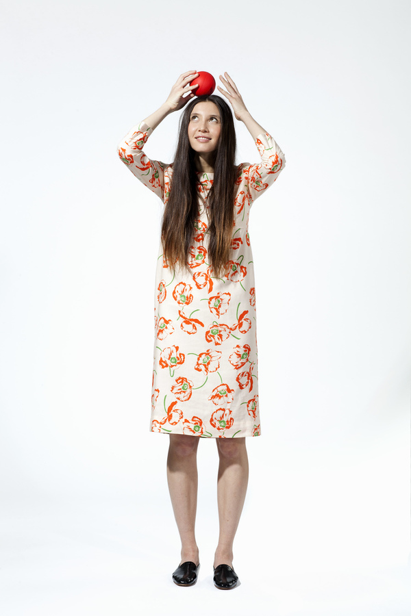 Carleen California Midi Dress - Light Poppy Carleen California Midi Dress - Light Poppy