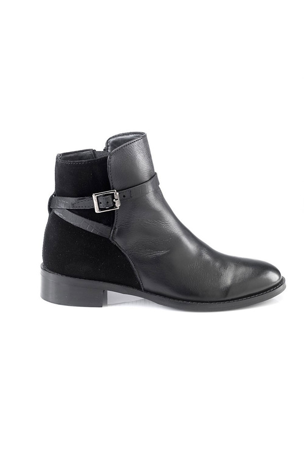 Artemisia Lalita Black Leather Ankle Boots Artemisia Lalita Black Leather Ankle Boots