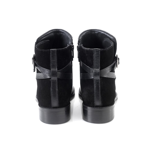 Artemisia Lalita Black Leather Ankle Boots Artemisia Lalita Black Leather Ankle Boots
