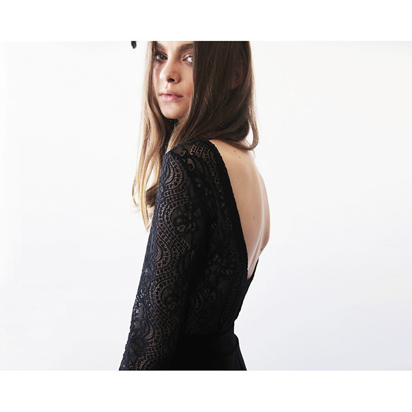 Blush Long Sleeved Lace Top Blush Long Sleeved Lace Top