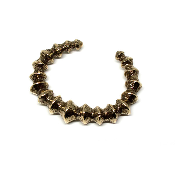 Carved Bicone Cuff Carved Bicone Cuff