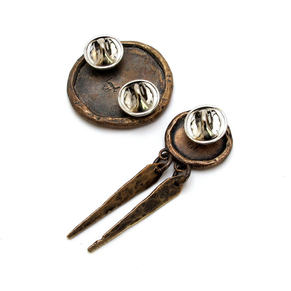 Laurel Hill Medallion Brooches Laurel Hill Medallion Brooches