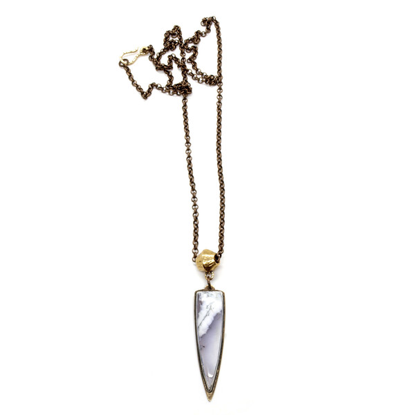 Mirage Necklace // Dendritic Agate Mirage Necklace // Dendritic Agate
