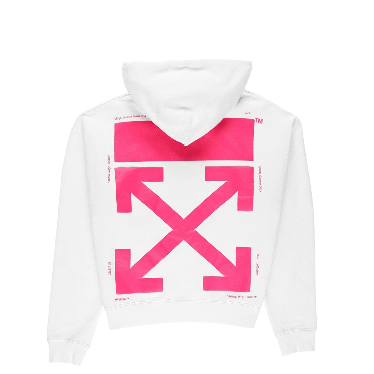 Off-White Bart Simpson Oversized Hoodie 