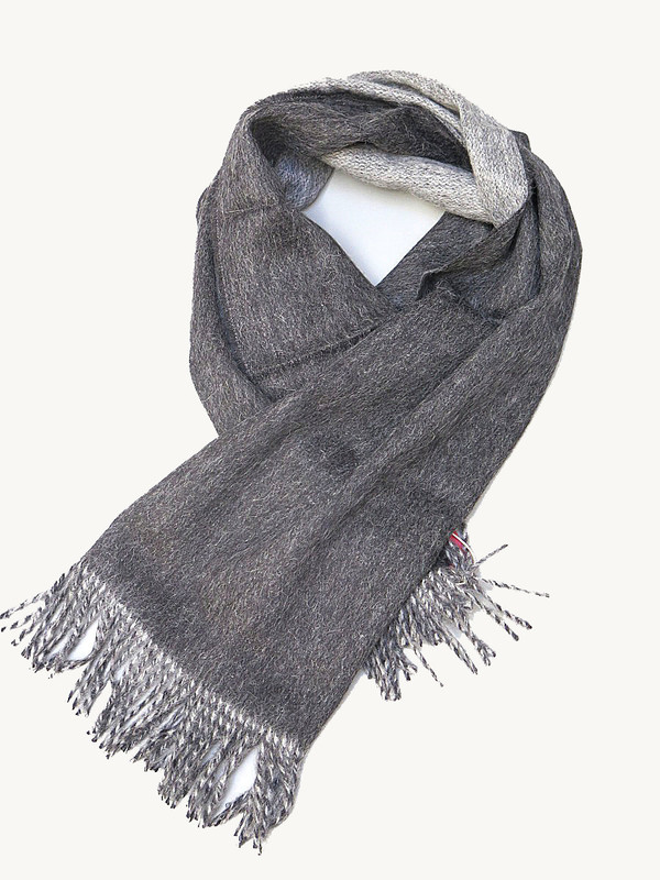 Kuna Charcoal Alpaca Scarf Kuna Charcoal Alpaca Scarf