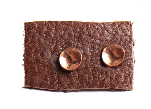 Sarah Dunn Concave Disc Studs Bronze Small Sarah Dunn Concave Disc Studs Bronze Small