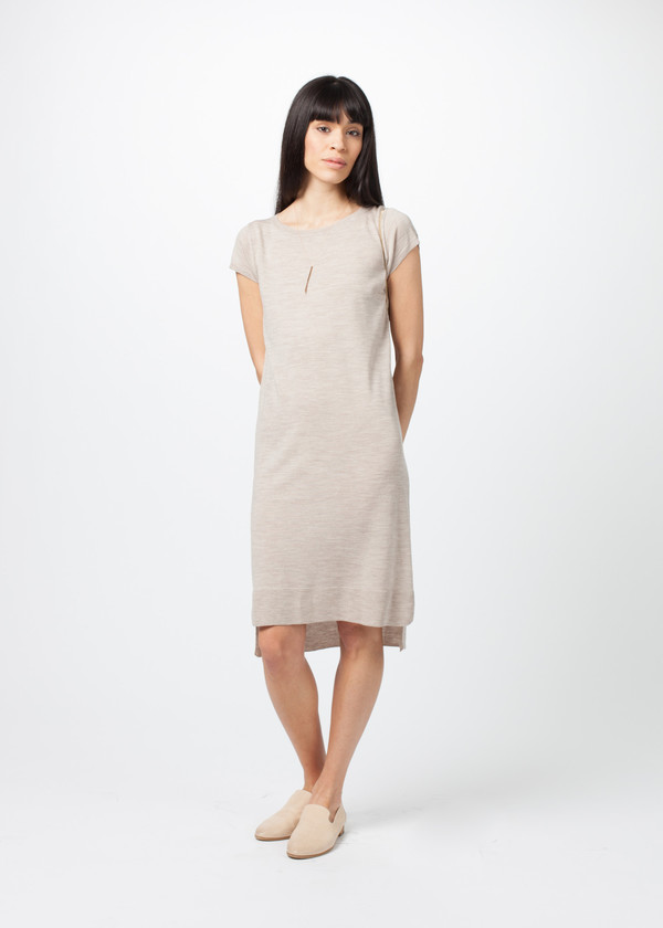 Organic by John Patrick Cap Sleeve Sweater Dress Organic by John Patrick Cap Sleeve Sweater Dress