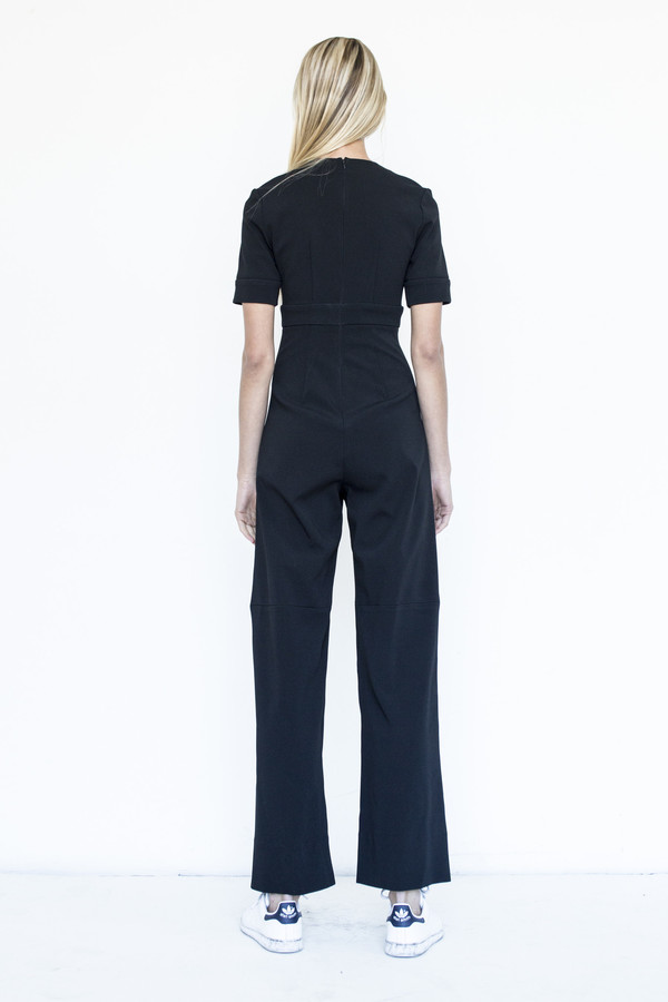 Priscavera Bonded Jersey Jumpsuit Priscavera Bonded Jersey Jumpsuit