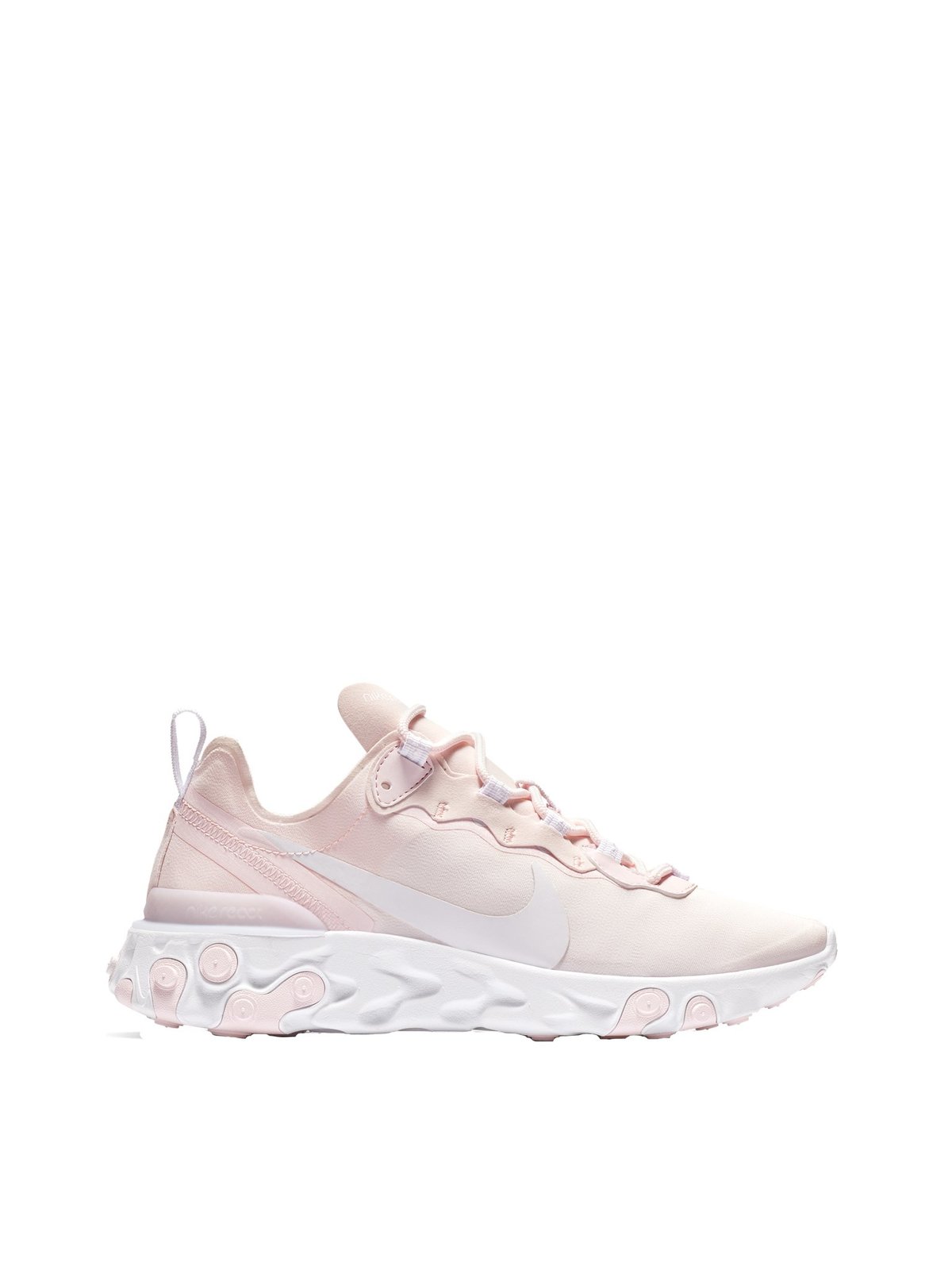 nike react 55 pale pink