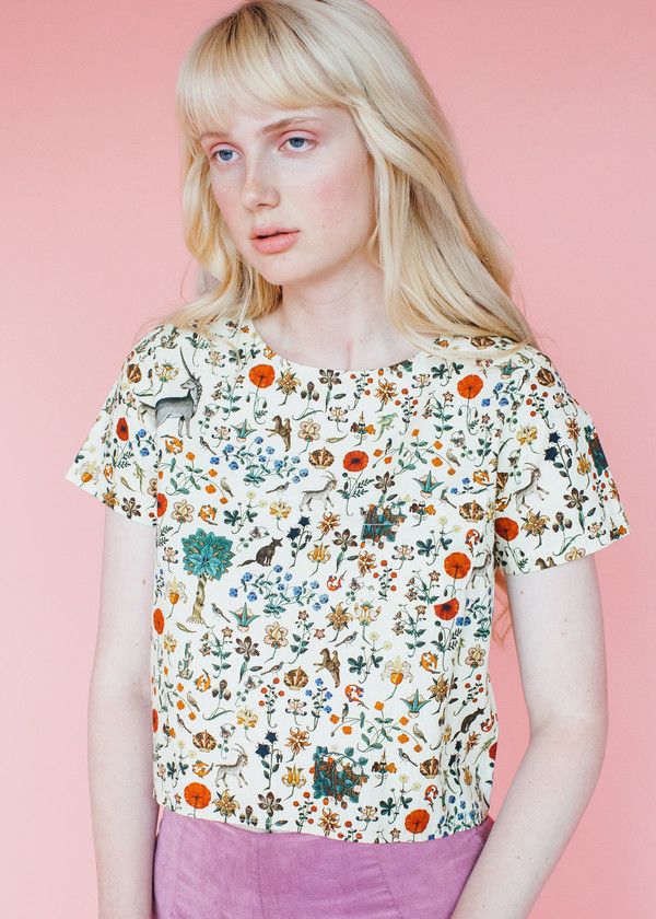 Tea Shirt - Illuminated print Tea Shirt - Illuminated print