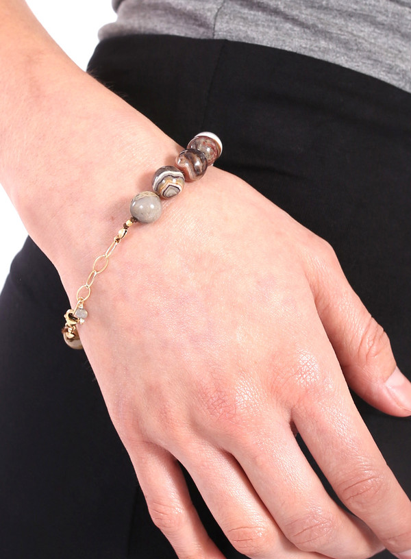 James and Jezebelle Jasper Bracelet James and Jezebelle Jasper Bracelet