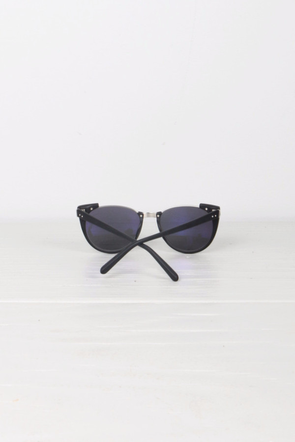 Linda Farrow Upside Down Browline Matte Black Linda Farrow Upside Down Browline Matte Black