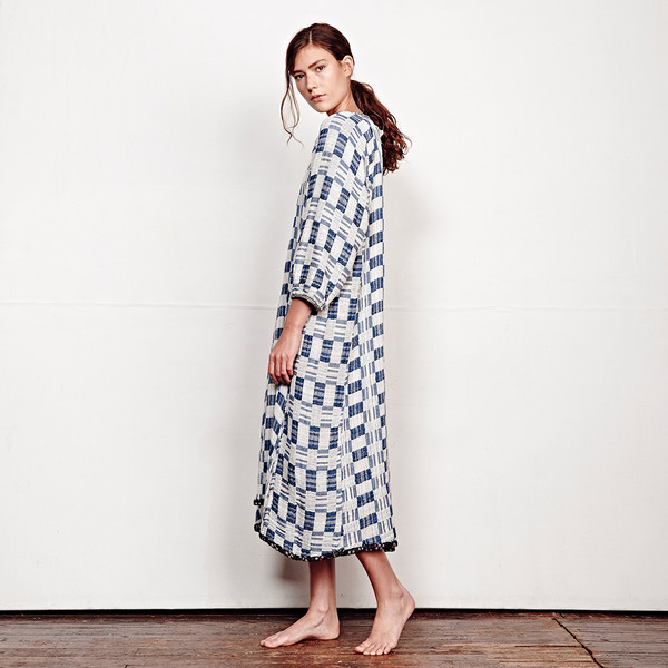ACE & JIG HEATHER DRESS - KASURI ACE & JIG HEATHER DRESS - KASURI