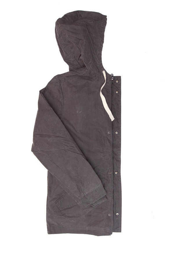 Men's Bridge & Burn Crescent Waxed Cotton Coat Men's Bridge & Burn Crescent Waxed Cotton Coat