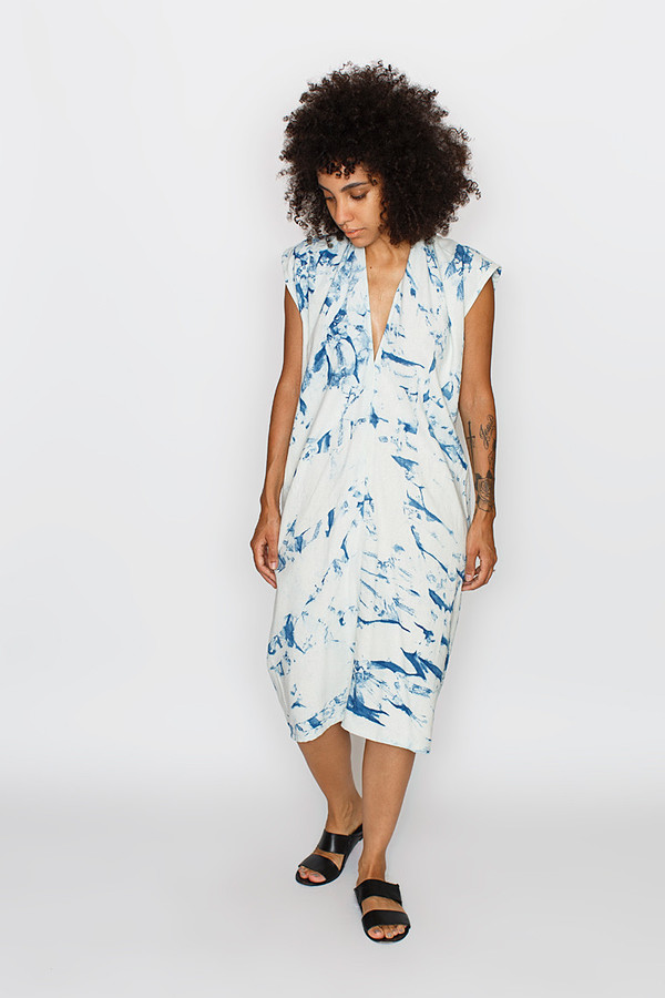 Sale! Everyday Dress, Silk Noil in Arashi Sale! Everyday Dress, Silk Noil in Arashi