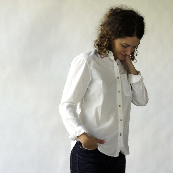 California Tailor Shirt No. 1 in White Point California Tailor Shirt No. 1 in White Point