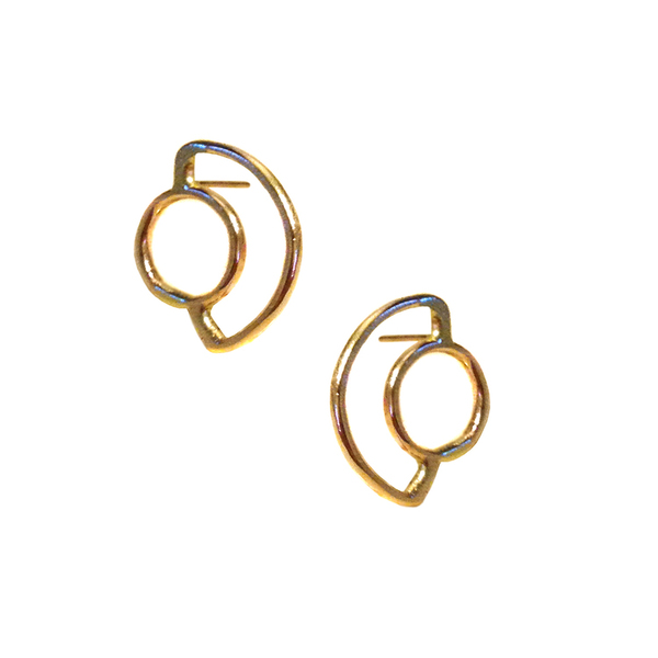 Aoko Su Saturn Rising Earrings Aoko Su Saturn Rising Earrings