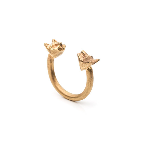 Natalie Frigo Double Cat Ring Natalie Frigo Double Cat Ring