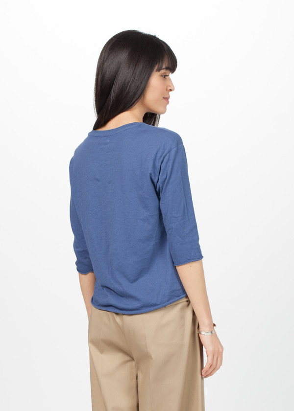 Organic by John Patrick 3/4 Sleeve Crew Neck Tee Organic by John Patrick 3/4 Sleeve Crew Neck Tee