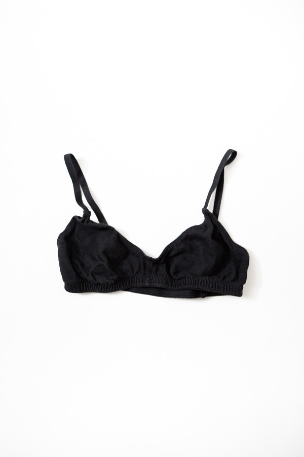 Pansy Bra / Black Pansy Bra / Black