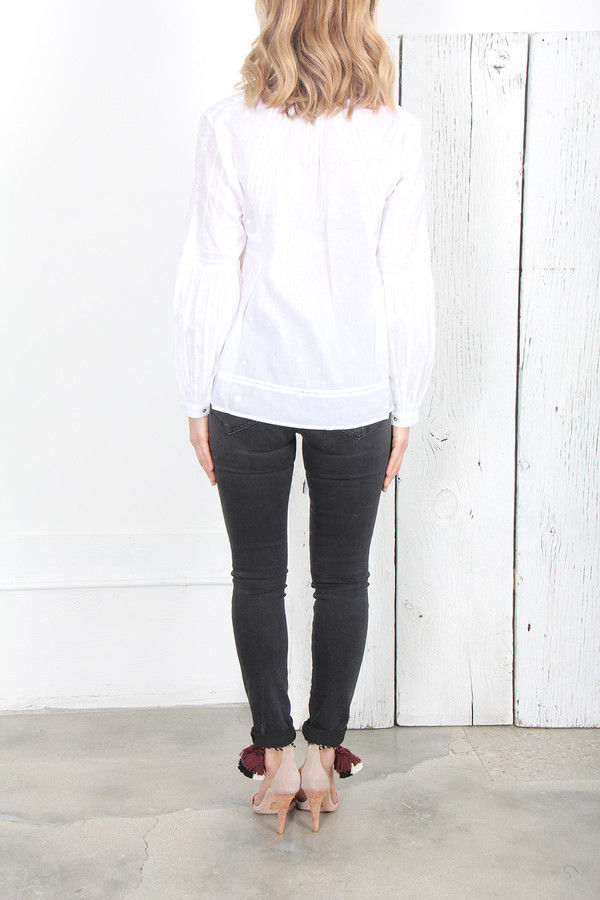ULLA JOHNSON MARBELLA BLOUSE ULLA JOHNSON MARBELLA BLOUSE