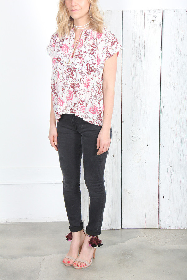 ULLA JOHNSON NEKA BLOUSE ULLA JOHNSON NEKA BLOUSE