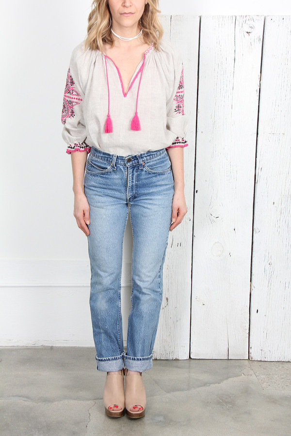 ULLA JOHNSON ADA BLOUSE ULLA JOHNSON ADA BLOUSE