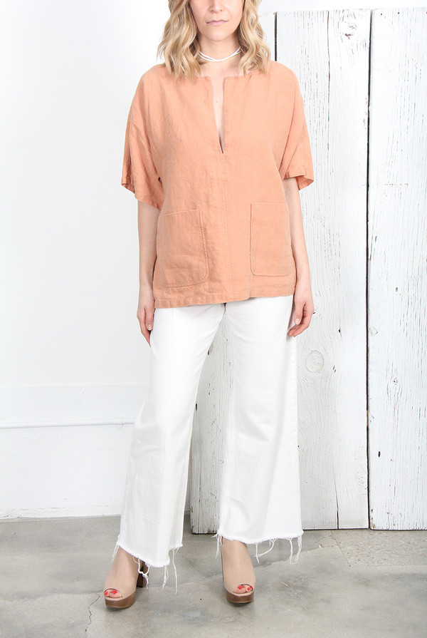 Rachel Comey MARVEL LINEN TOP Rachel Comey MARVEL LINEN TOP