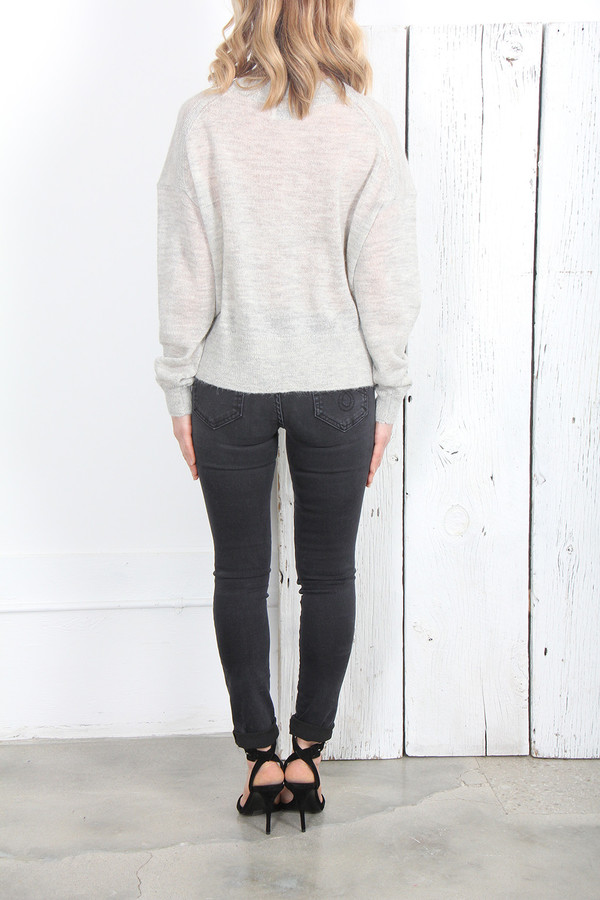Acne Studios RYSSA SIDE BUTTON SWEATER Acne Studios RYSSA SIDE BUTTON SWEATER