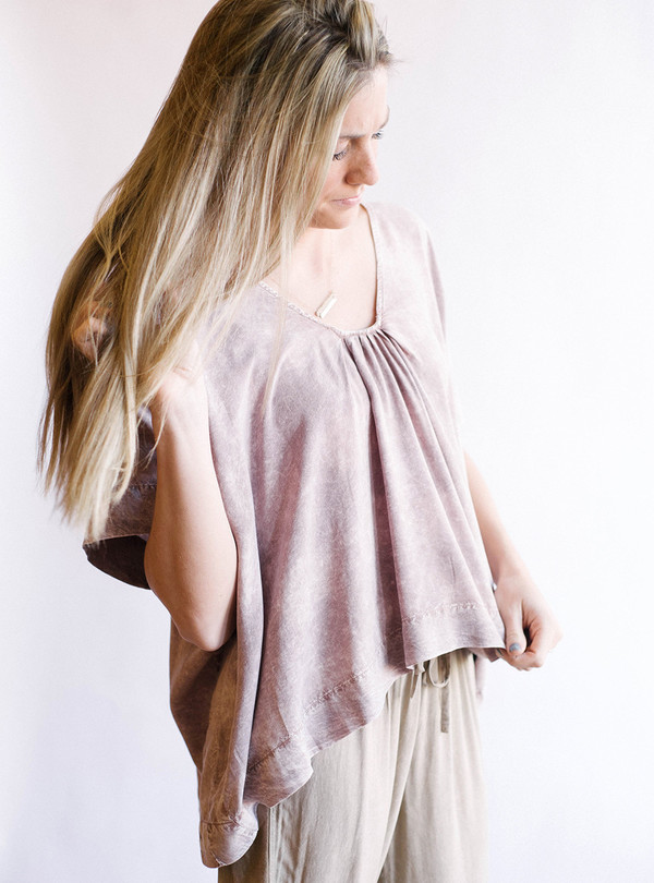 The Odells Pleat Top The Odells Pleat Top