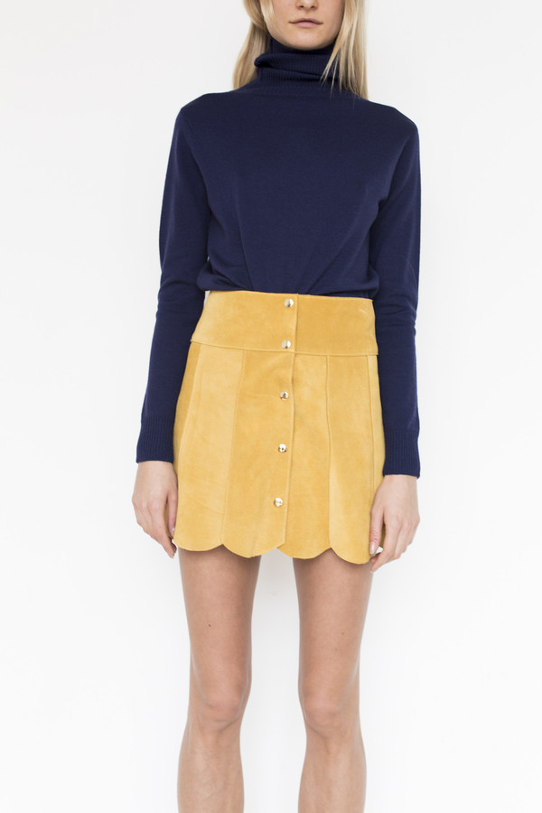 Stoned Immaculate Suede Marsha Skirt Stoned Immaculate Suede Marsha Skirt