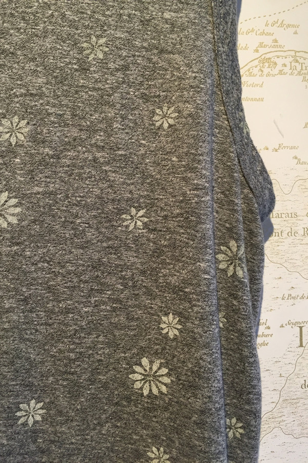 Current Elliott Daisy print muscle tee Current Elliott Daisy print muscle tee