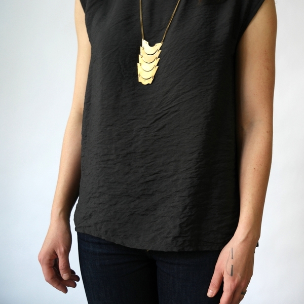 Make it Good Scoop Neck Blouse in Parachute Make it Good Scoop Neck Blouse in Parachute