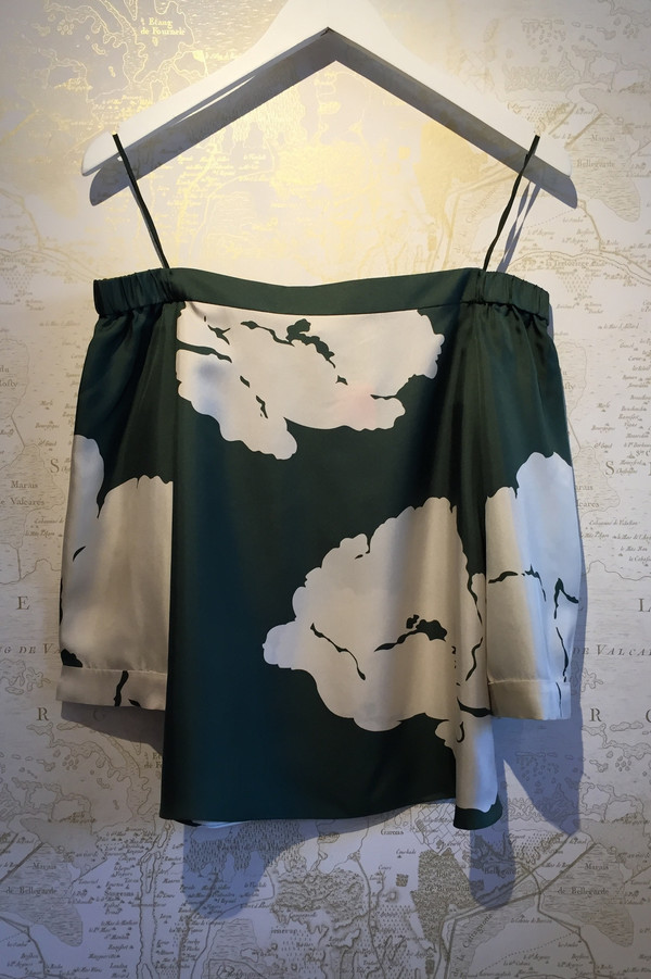 Silk 'Amara' off the shoulder top Silk 'Amara' off the shoulder top
