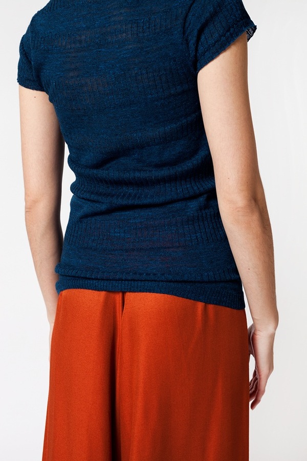 Creatures of Comfort Capsleeve Top - ocean Creatures of Comfort Capsleeve Top - ocean