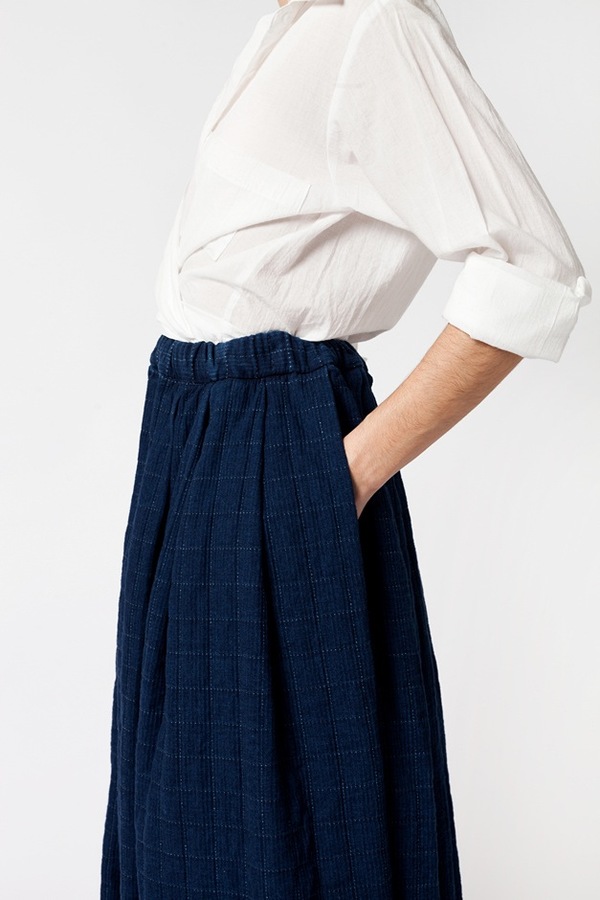 Creatures of Comfort Chantal Skirt - denim Creatures of Comfort Chantal Skirt - denim