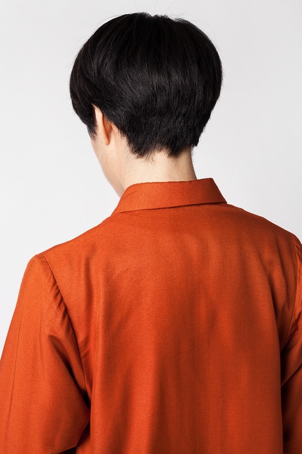 Kaarem Breeze Button Down - regale red orange Kaarem Breeze Button Down - regale red orange