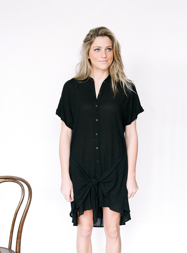 Lush Tie Front Dress Lush Tie Front Dress