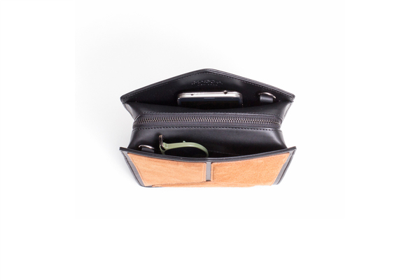 Imago-A Nº20 PENTATONIC BAG, CARAMEL + BLACK Imago-A Nº20 PENTATONIC BAG, CARAMEL + BLACK