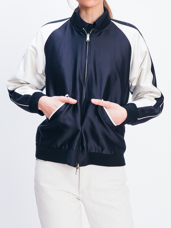 NIKKI CHASIN CAPTAIN REVERSIBLE BOMBER (preorder!) NIKKI CHASIN CAPTAIN REVERSIBLE BOMBER (preorder!)