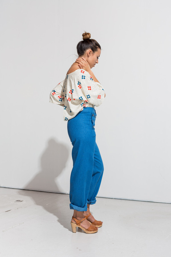 Nahanni Arntzen Daniel pants -blue denim Nahanni Arntzen Daniel pants -blue denim