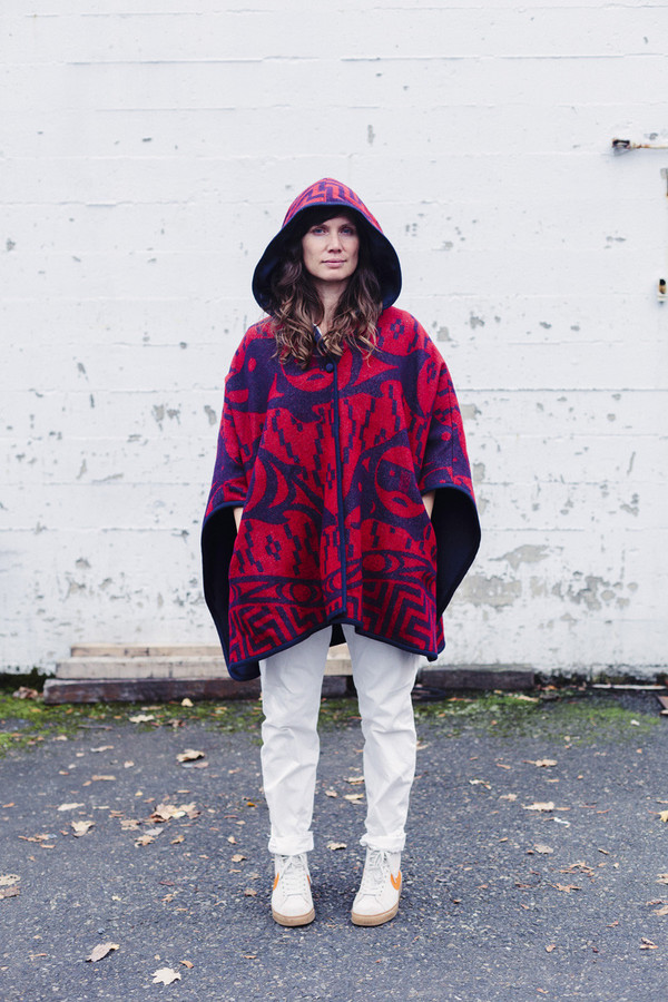 Nahanni Arntzen Northwest Poncho Nahanni Arntzen Northwest Poncho